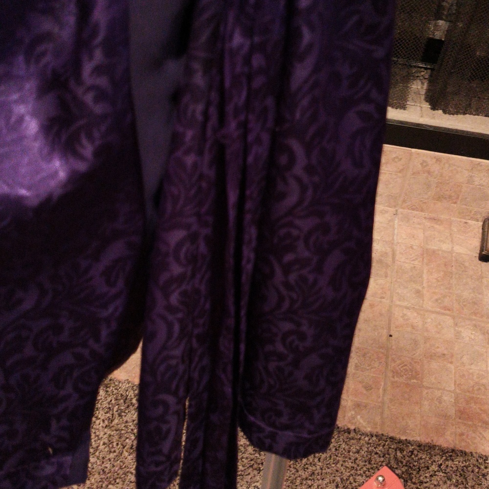 FINAL PRICE Cacique Purple Lingerie With Black Trim Size Large - Picture 13 of 15